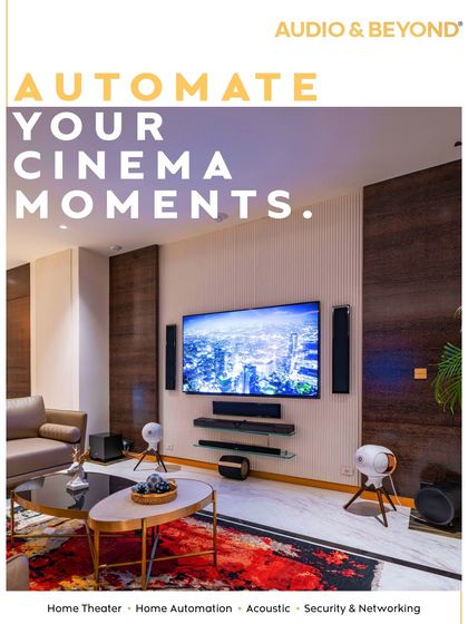 Your living room can be a state-of-the-art cinema. I integrate large-screen TVs with high-fidelity surround sound speakers and subwoofers that blend into your decor, all automated for one-touch control of your movie moments.