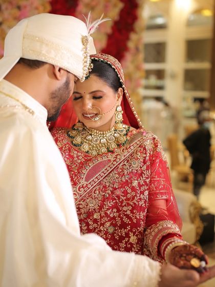 Another beautiful moment captured. My goal is to create makeup that feels light and comfortable, allowing the bride's natural happiness to shine through.