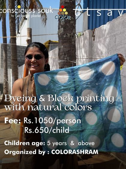 Color Ashram - Natural Dyeing Workshops & Training The Art of Block Printing photo 3