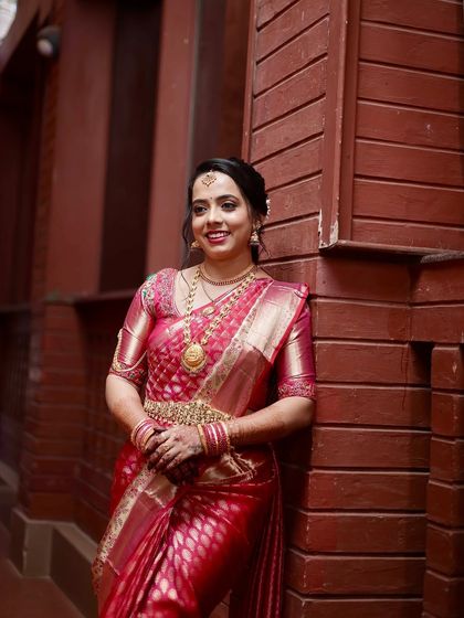 Makeover by Pragna Gangadhar - Bridal Makeup & Hair Styling Classic South Indian Bridal Looks photo 72