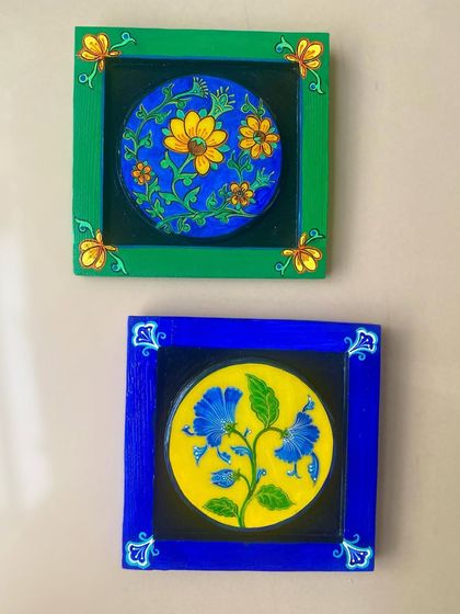 Greengold - Indian Artisan Home Decor Painted Gardens: Botanical & Nature-Inspired Art photo 15