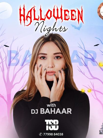 Getting into the spooky spirit for a Halloween Nights party in Visakhapatnam. Themed parties are always a blast.