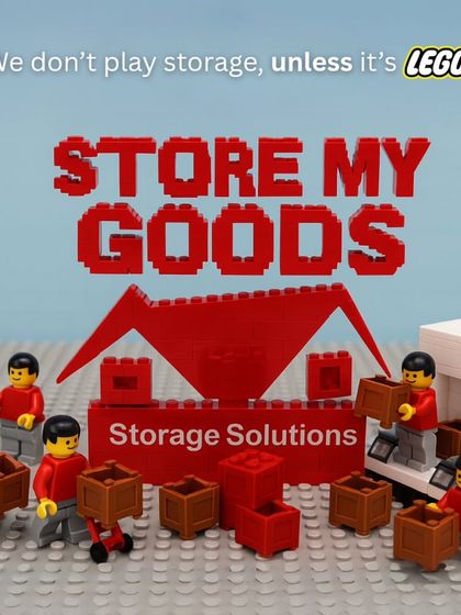 I don't play around with storage, unless it's with LEGO. This fun creation shows my team in action, building a better storage solution, piece by piece.