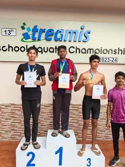 Another podium finish for our boys. Competing against hundreds of kids from across the city, our swimmers consistently proved they are among the best.