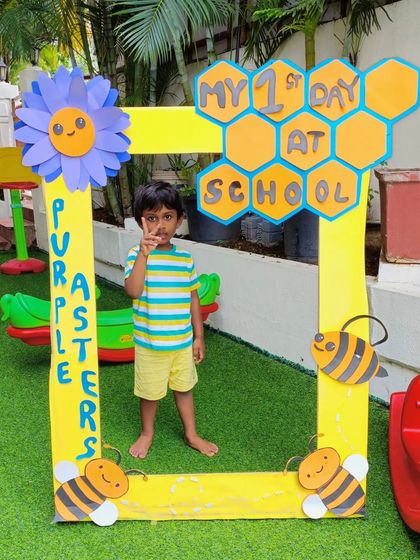 Purple Asters - Preschool & Daycare Making Memories: Special School Days photo 26