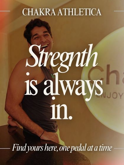 Strength is always in. It’s not just about your muscles; it’s about your mindset. Every turn is proof that you can do hard things.