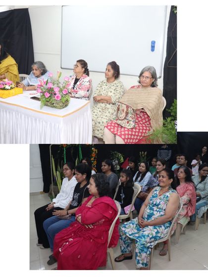 The audience and judges at a graduation ceremony. Our graduation events are a celebration attended by friends, family, and industry experts who come to admire the students' final work.