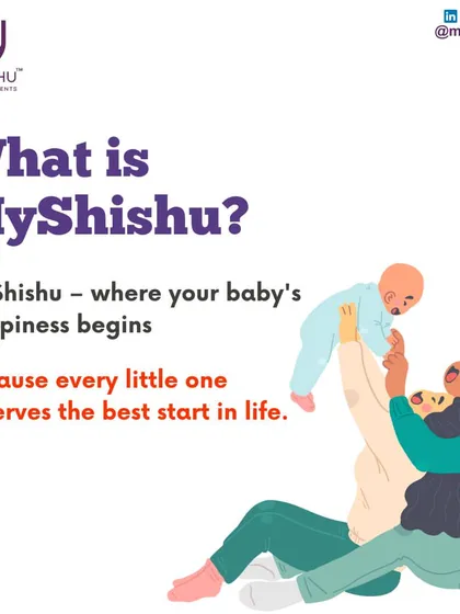 MyShishu is where your baby's happiness begins. We provide the tools and knowledge to help you give your little one the best start in life.