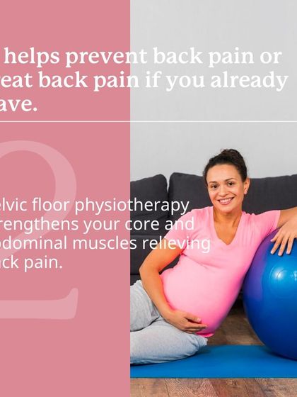 Reason 2: It helps prevent or treat back pain by strengthening your core and abdominal muscles.