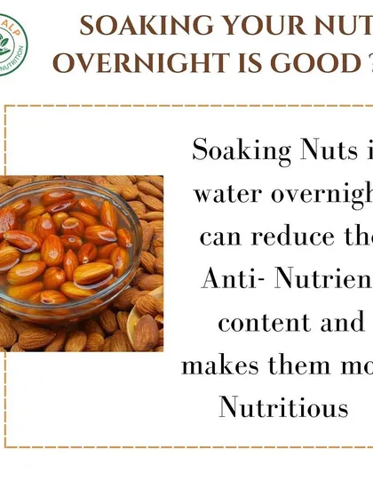 Did you know soaking nuts overnight is crucial for digestion? This simple process reduces the anti-nutrient content, like phytic acid, making the nuts easier to digest and unlocking their full nutritional value.