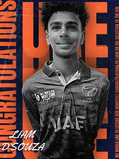 We extend our heartfelt congratulations to Liam D'souza on his selection to the U16 UAE national team. It's a huge achievement that reflects his dedication and the high-performance training he has undergone with us.
