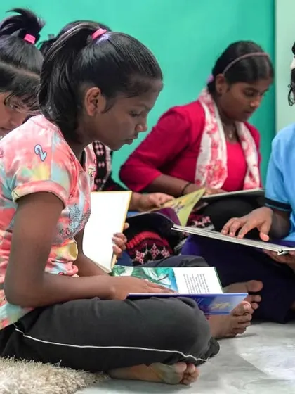 From a room with broken walls to a vibrant sanctuary of hope. This is our 'Library of Flowers' in Mumbai, a new haven for 65 brave girls. We build more than just libraries; we build spaces where dreams can take root and flourish.