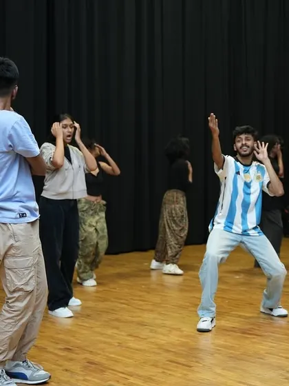 The energy and expressions during rehearsal are just as intense as on stage. Our dancers give it their all every step of the way.