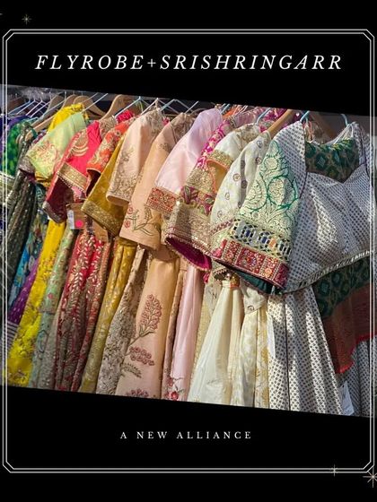 It’s official. Srishringarr is now Flyrobe Srishringarr. This new alliance means an even more amazing collection for you to indulge in. Come visit us.