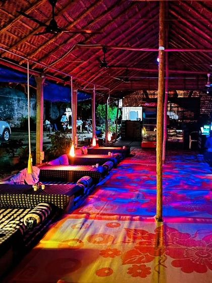 Another view of the communal lounge area, perfect for unwinding after a day on the rocks.