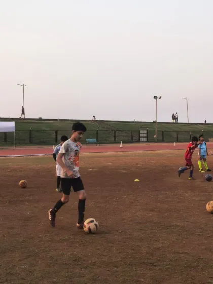 Players learn to navigate a crowded field and maintain possession of the ball. Our drills are designed to simulate real game pressure, preparing them for competitive matches.