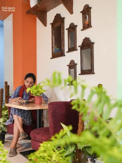 It's always Read O'Clock at Dialogues. I host a monthly reader's club where book lovers can gather for lively discussions in a cozy, welcoming environment.