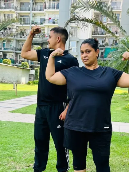 Side by side, showing the results of our training partnership.