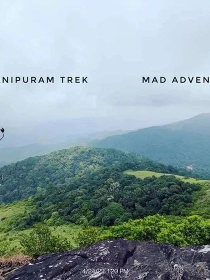 The beautiful green landscape of Ranipuram, often called the 'Ooty of Kerala', which we explore on our weekend treks.