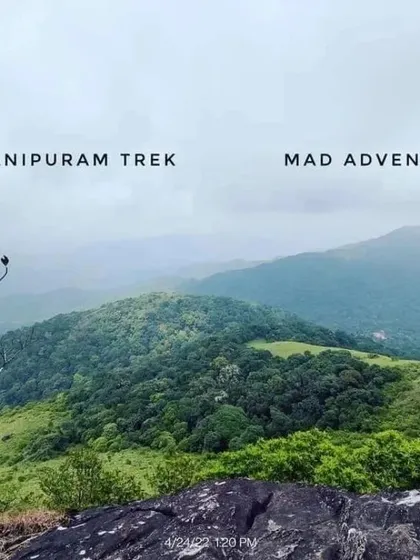 The beautiful green landscape of Ranipuram, often called the 'Ooty of Kerala', which we explore on our weekend treks.