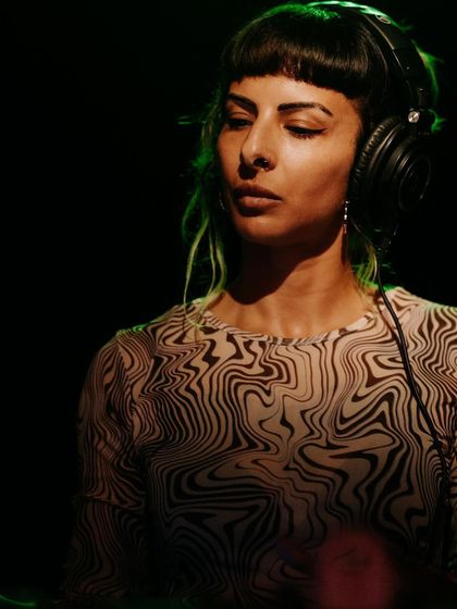 A close-up from my set at Far Out Left Festival. I really enjoyed experimenting with new tunes and diving deeper into trancey, psychedelic techno here.