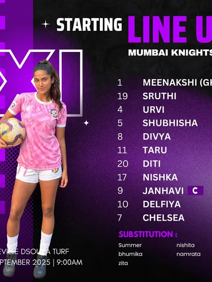 Our first starting XI of the season for the MFA Women's Premier League. The road to defending our title begins here.