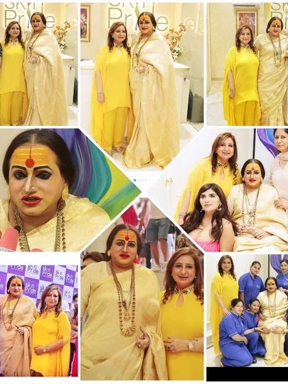 A beautiful collage capturing the joy and celebration of our inauguration day. It was a momentous day for inclusivity and progress, filled with love, respect, and the promise of flawless skin for all.