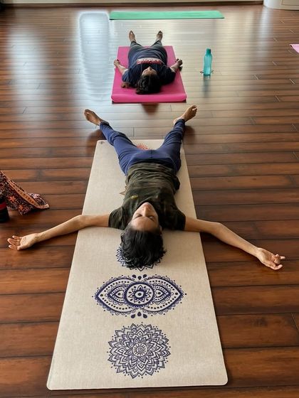 Surrender is not weakness, but strength. In this space of release during Savasana, we find freedom, clarity, and the courage to simply be.