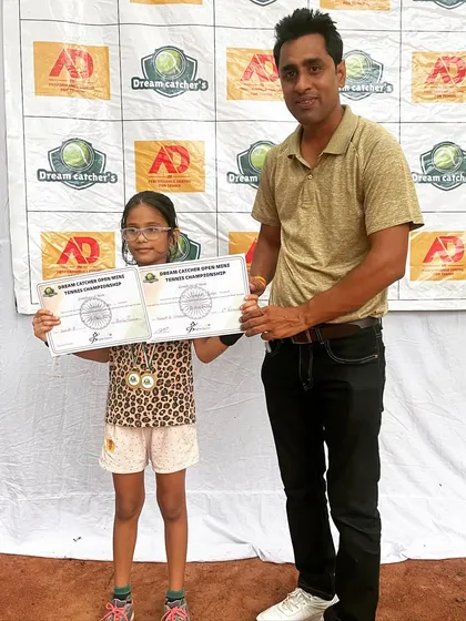 Congratulations to our young player. Getting tournament experience is a crucial first step in a player's journey.