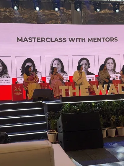 The "Masterclass with Mentors" panel at WADE ASIA. I believe strongly in the power of mentorship and always value the chance to share my experiences with aspiring architects and designers.
