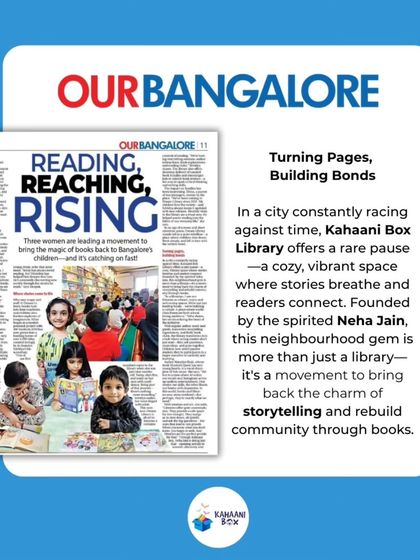 Kahaani Box Kids Library - Library Membership with Home Delivery As Seen In: Press & Partnerships photo 21
