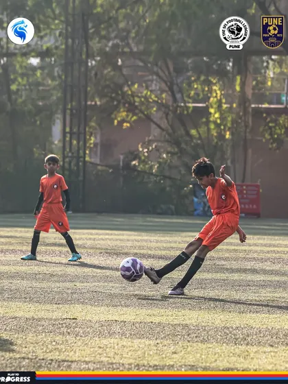 A long range shot being unleashed in Pune. We encourage players to have the confidence to take risks.