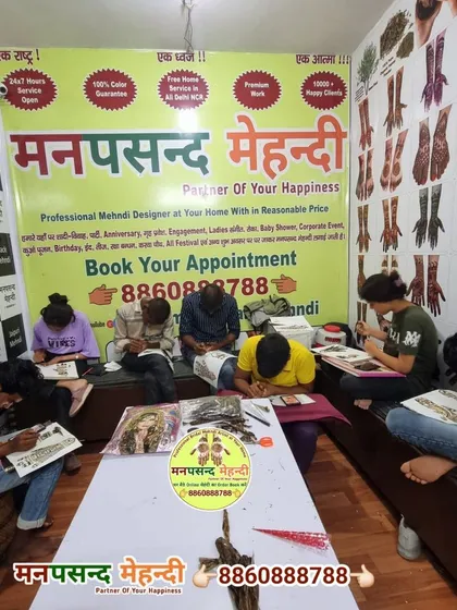 A glimpse into our hands-on training session at the Gurgaon studio. Our students get to practice on paper and skin, helping them build confidence and perfect their technique.