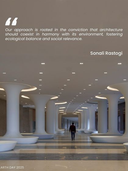 My approach is rooted in the conviction that architecture should coexist in harmony with its environment. This Earth Day, I recommit to building with empathy, purpose, and resilience, creating spaces that are ecologically balanced and socially rooted.