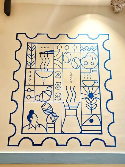 Mirakhi Design Studio - Custom Wall Art & Murals Custom Murals for Cafes & Studios photo 3