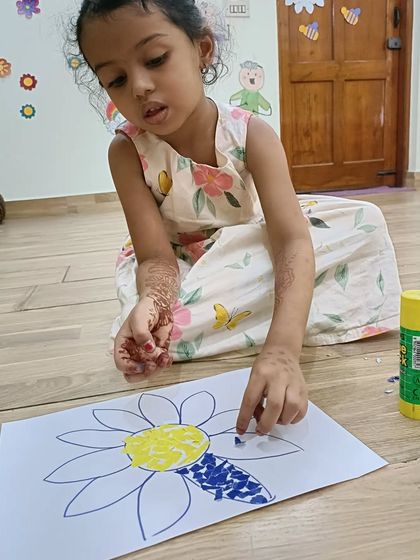 Purple Asters - Preschool & Daycare Creative Minds at Work photo 57