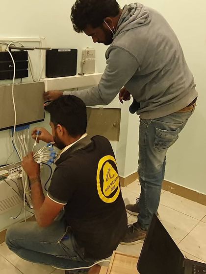High Security One - CCTV & Security Camera Installation Professional Installation: On The Job photo 21