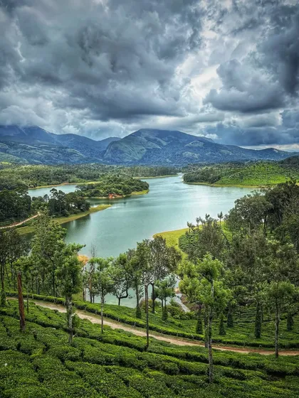 The stunning, serene landscapes of the Western Ghats. This view from the WER 1500km race showcases the incredible natural beauty riders experience on our ultra-distance events.
