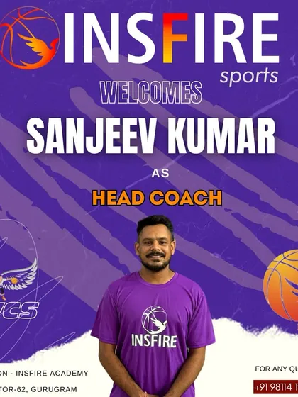 We are excited to welcome Sanjeev Kumar as our new Head Coach. His experience and passion for the game are a huge asset to the Insfire family.