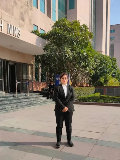 When the day and the matters are favorable. A confident shot after a good day in court.