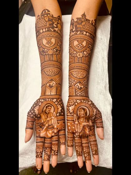 Shaik Tabassum - Destination Wedding Mehendi Storytelling Mehendi: Your Love Story on Your Hands photo 11
