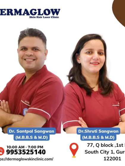 Meet the founders, Dr. Santpal Sangwan and Dr. Shruti Sangwan. As M.B.B.S and M.D. qualified doctors, we personally oversee all procedures to ensure the highest standards of safety and care. Your trust is our responsibility.