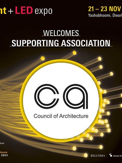 We are delighted to welcome the Council of Architecture as a supporting association, offering networking opportunities with top architects.