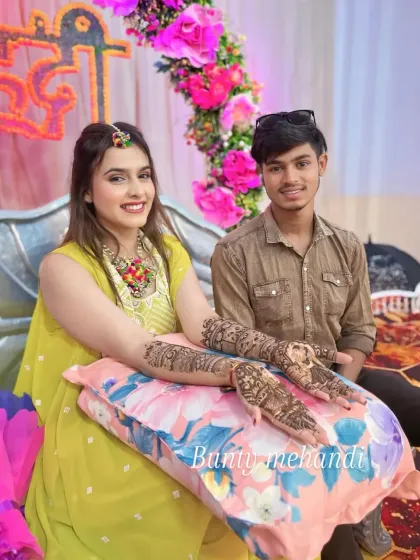 Bunty Rajasthani Mehandi - Group & Event Mehandi Our Professional Team at Work photo 17