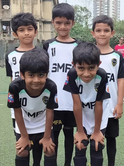 A team photo of one of our youngest squads. Their journey with SMFA is just beginning, and we're excited to see them grow.