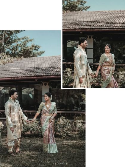 Bangalore Photographers - Pre-Wedding & Couple Photoshoots Grand Celebrations: Elegant Couple Portraits photo 9