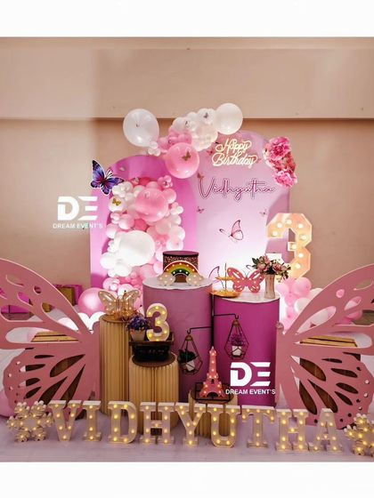 Dream Events - Milestone & Private Party Decoration Whimsical Kids' Birthday Parties photo 15