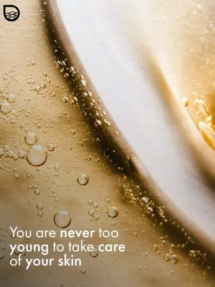 A core belief of mine: you are never too young to take care of your skin. Early care builds resilience and slows the signs of aging before they ever show.