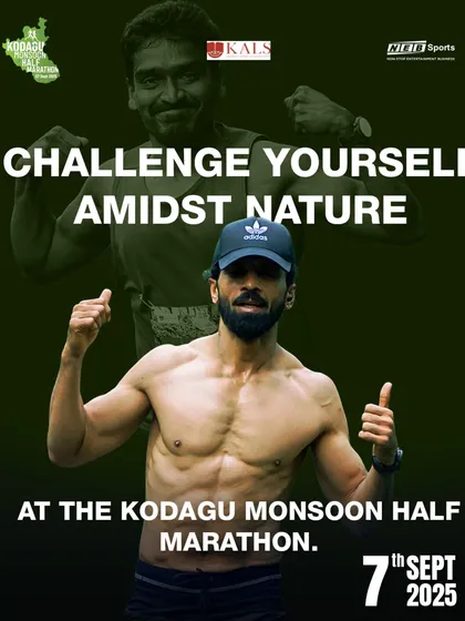 Challenge yourself amidst nature. Push your limits on the lush, green, and refreshing trails of the Kodagu Monsoon Half Marathon.