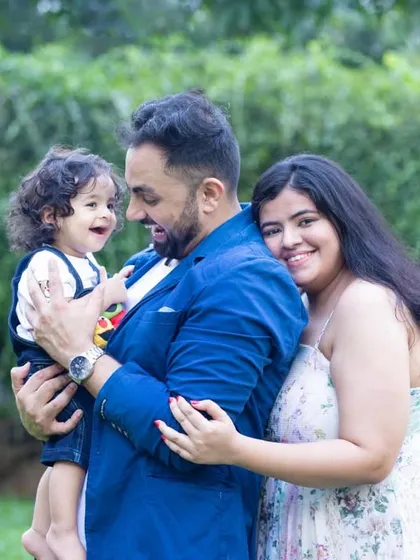 The way this little boy is laughing with his dad is just priceless. My goal is to make everyone feel comfortable so your family's true personality shines through.